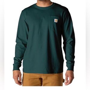 Carhartt Loose Fit Heavyweight Long Sleeve Pocket T-Shirt